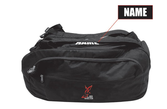 Knox FNC Team Back Pack/Bag Personlised with Name and Number